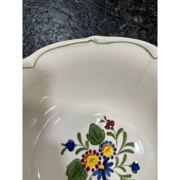 Metlox Poppytrail Vernon Quail Ridge 9” Round Serving Bowl Dish - Picture 5 of 5